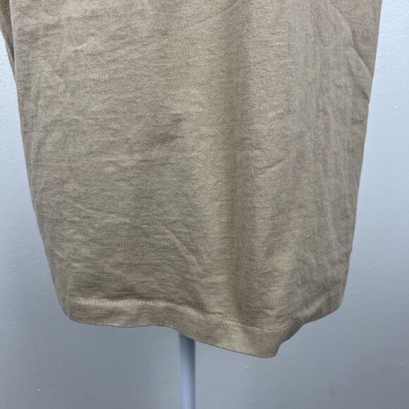 Vintage Clodia Dee Shirt Women Medium Brown Gold Cotton Animal Embroidered Tee - Picture 13 of 16